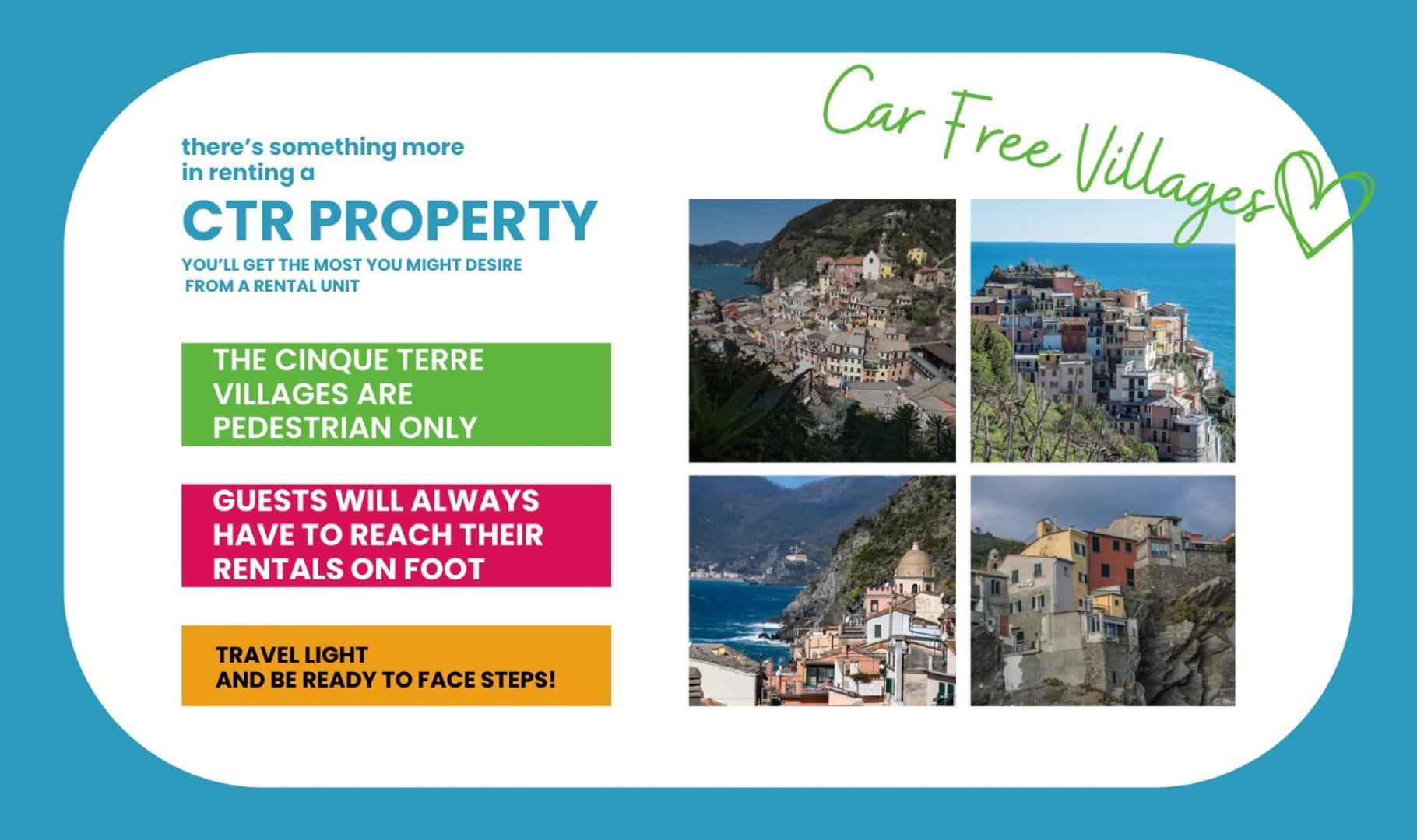 Scimiscia 2-Bedroom Apartment With Ac Monterosso al Mare Exterior photo